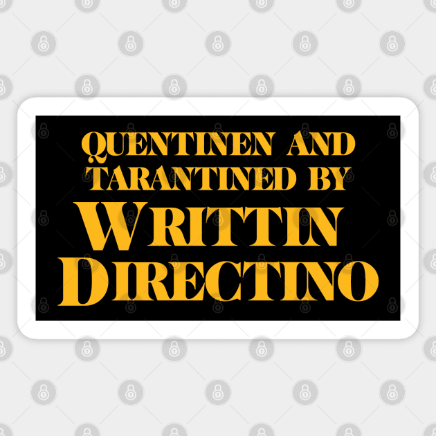 Writtin Directino Sticker by BURPeDesigns